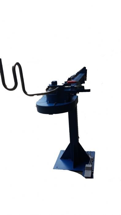 dobladora de tubo semi automatica